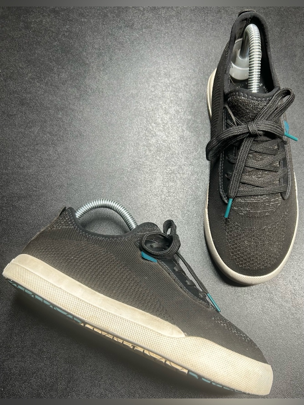 Vessi Women’s Size 7 Men Size 6 Weekend Classic Asphalt Black Waterproof Sneaker